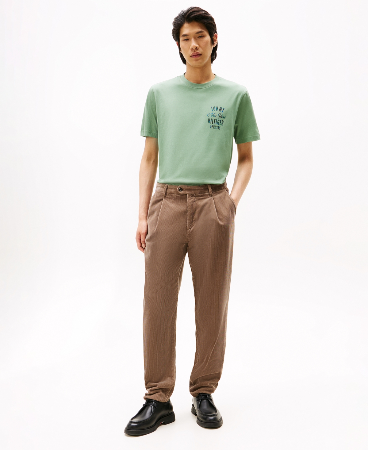 Tommy Hilfiger Men's New York Graphic T-shirt In Green