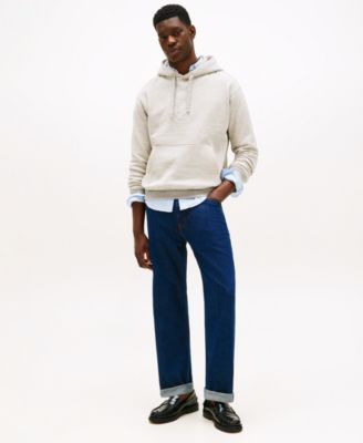 Men's Tonal Logo Crest Embroidery Hoodie