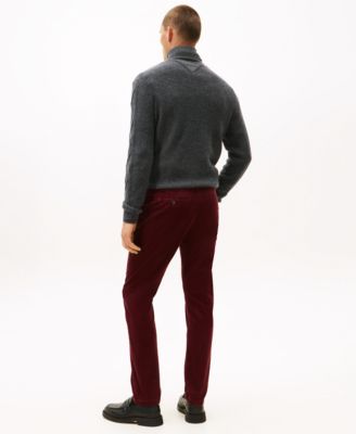 Men's Denton Slim Straight Fit Corduroy Chinos