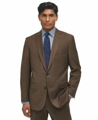 Brooks Brothers - Men's Classic-Fit Wool-Blend Suit Jacket