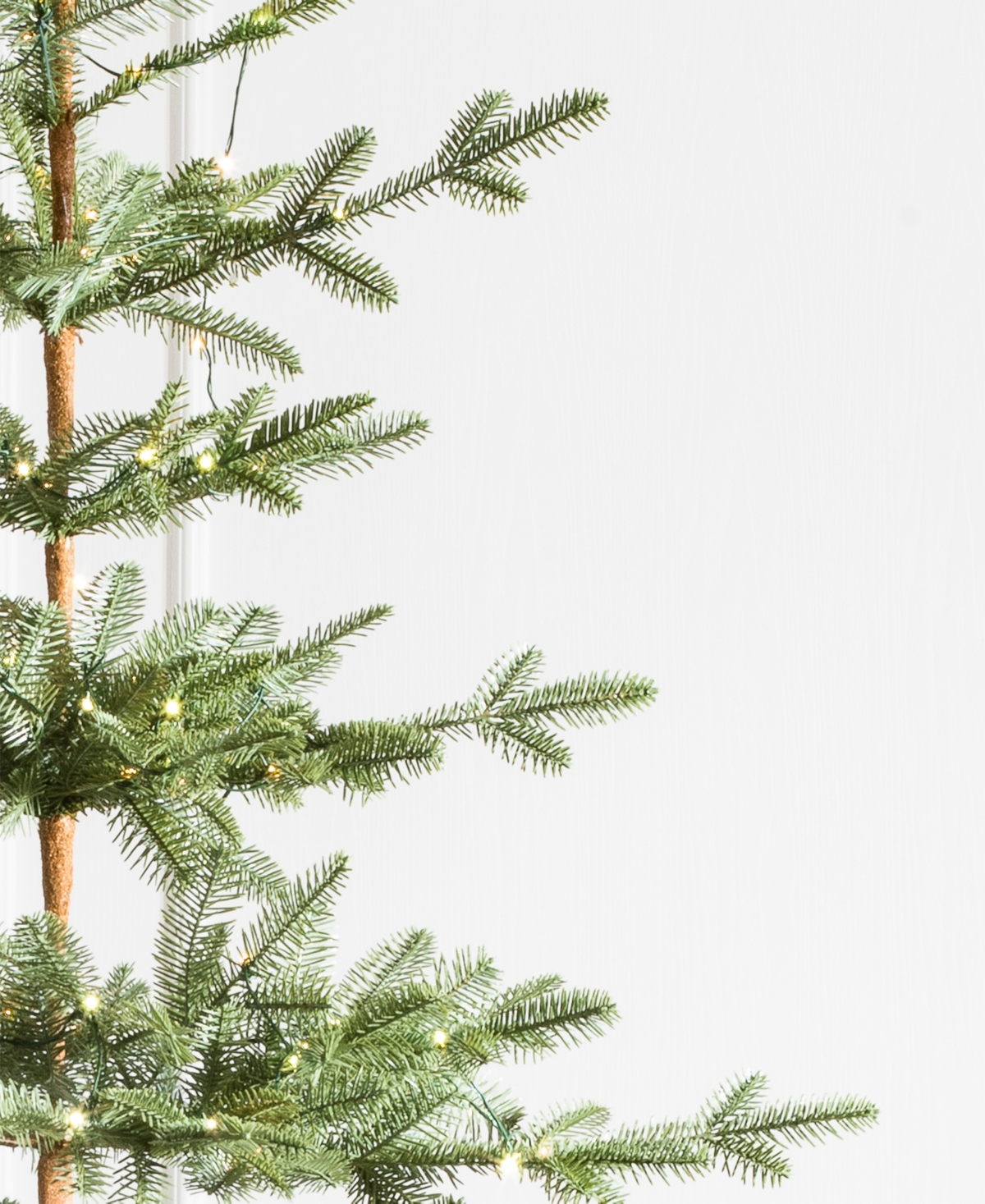 Balsam Hill 9 Ft Pre-lit Alpine Balsam Fir Tree In Green