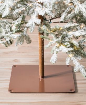 9 ft Pre-Lit Frosted Alpine Balsam Tree