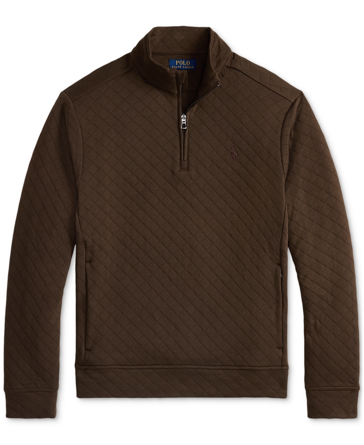 Polo Ralph Lauren Men's Quilted Double-Knit Jersey Pullover
