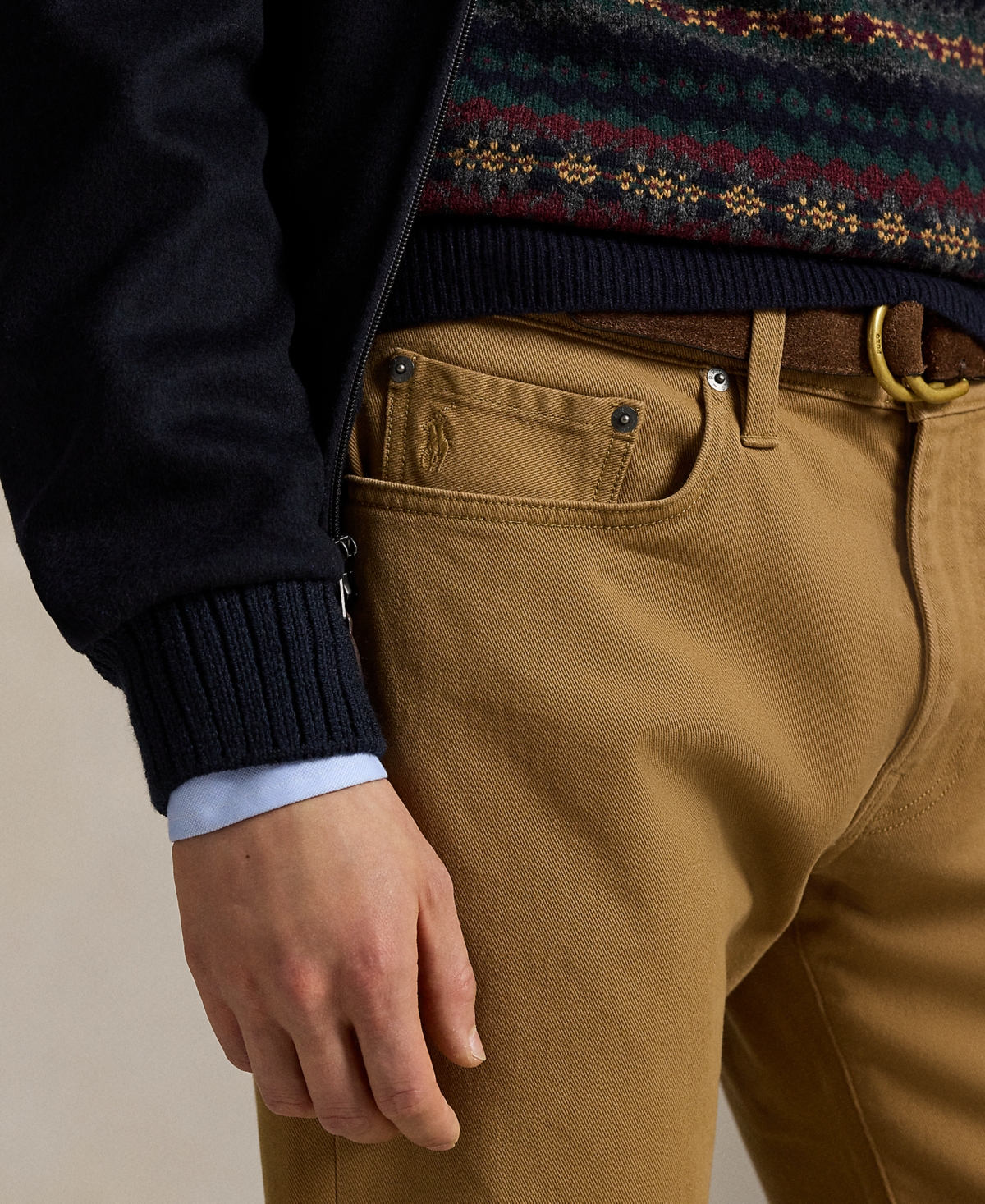 Polo Ralph Lauren Men's Sullivan Slim Stretch Twill Pants In Brown