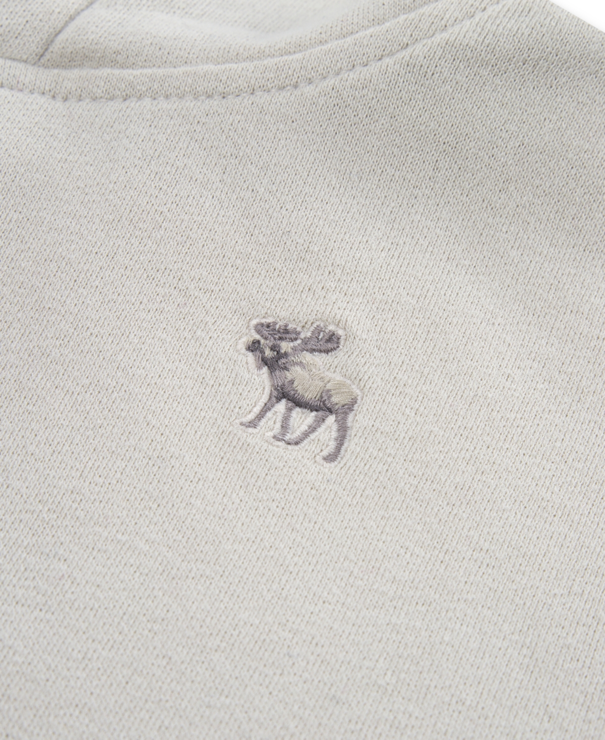 Abercrombie Boys Essential Fleece Pullover Hoodie In Gray