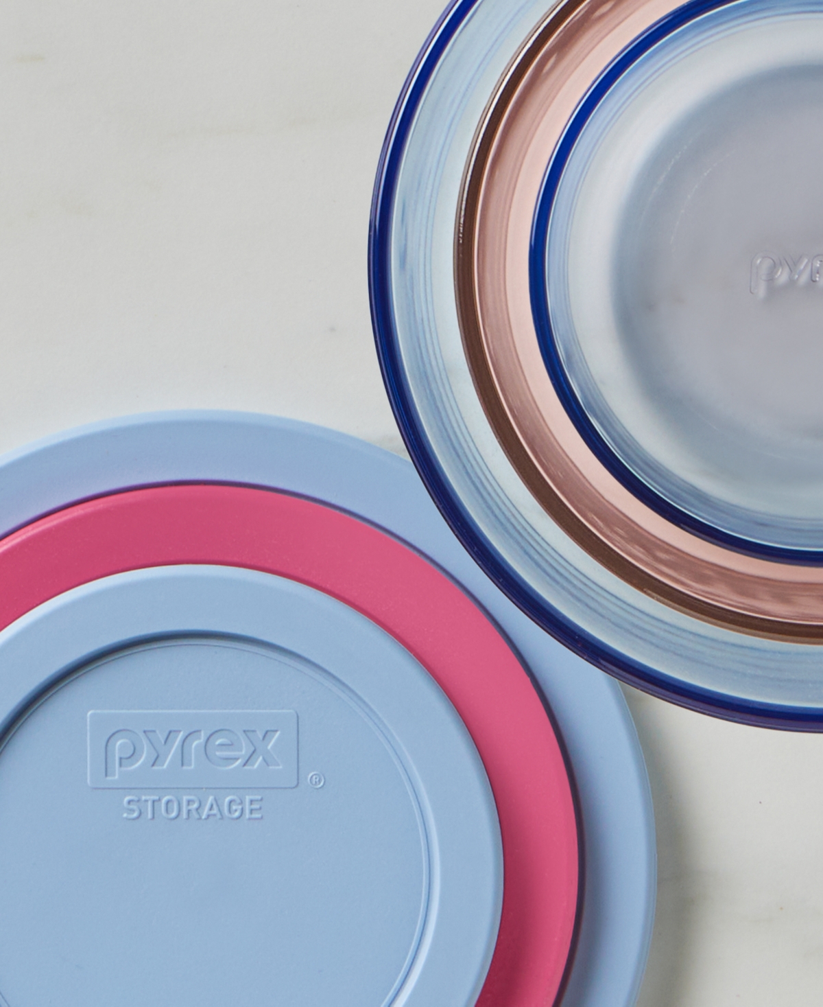 Pyrex Simply Store Tinted 10-pc. Round Storage Set In Multi
