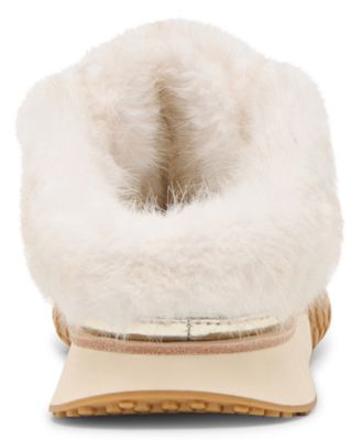 Women's Izzey Plush Cozy Retro Slides Sneakers