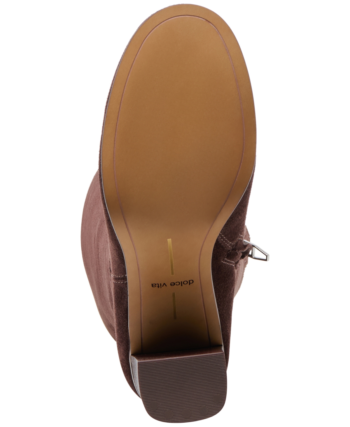 Dolce Vita Women's Hudsin Block-heel Knee-high Tall Boots In Brown