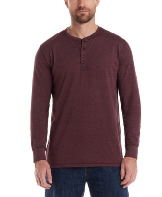 Men's Long-Sleeve Jersey Henley Shirt  