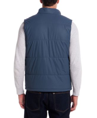 Men's Matte Zip Front Puffer Vest