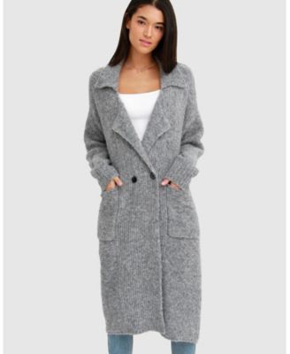 Women's Born To Run Sustainable Sweater Coat