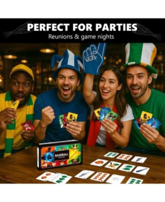 Fast-Paced Card Game for Kids & Adults – 128 Cards & Easy Rules – 2-8 Players – Ages 8+ – Perfect for Family Games Night, Travel and Parties
