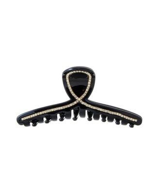 Rhinestone Loop Large Claw Clip By Adina Eden - Macy's
