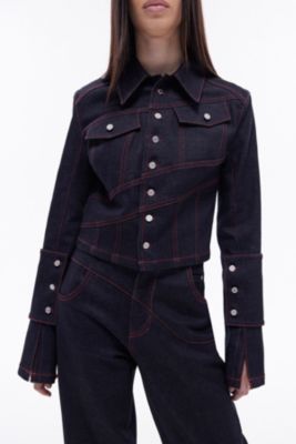 Women's Davidson Cropped Denim Jacket