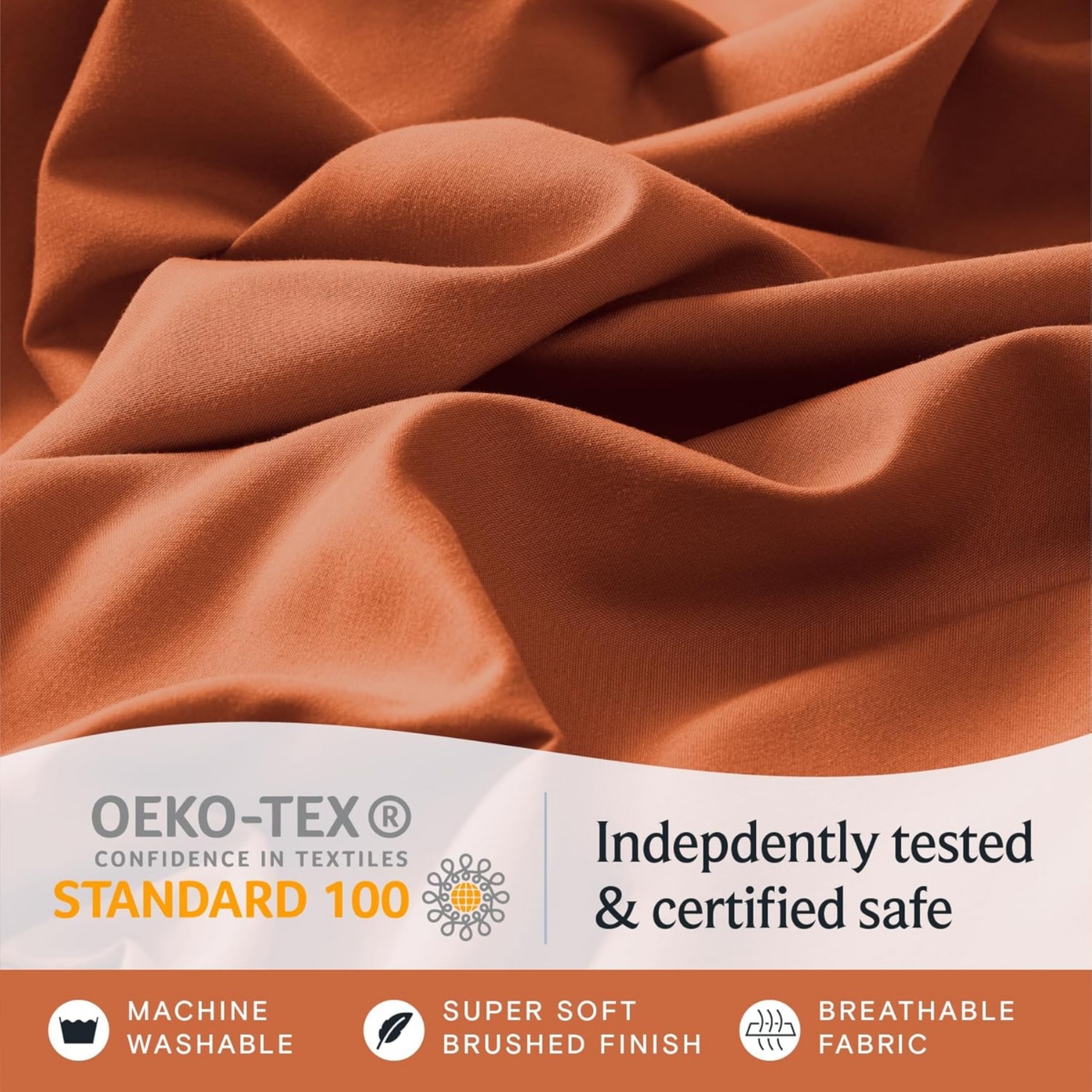 4PC Silky Soft Cooling Deep Pocket Performance Sheet Set