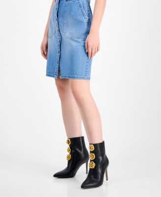 Women's Brandy Luxurious Pointed-Toe Dress Booties