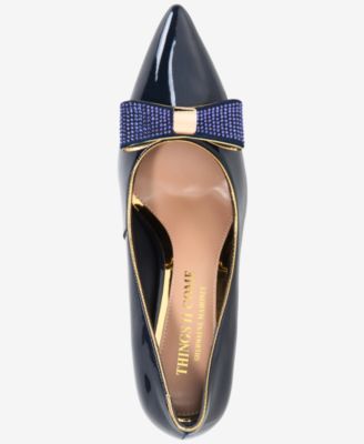 Women's Soho Luxurious Crystal Double Bow Pumps