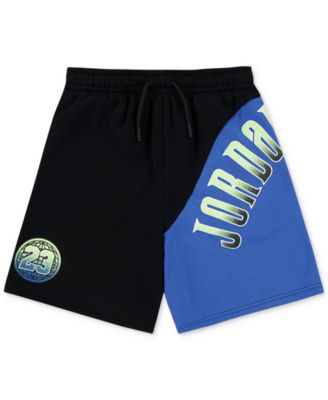 Jordan - Big Boys Colorblocked Logo Pull-On Fleece Shorts