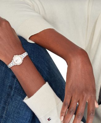 Women's Quartz Silver Tone Stainless Steel Bracelet Watch, 26mm