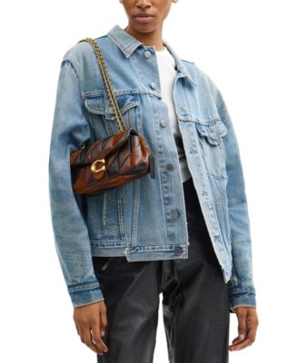 Quilted Tabby Small Patchwork Leather Shoulder Bag 20