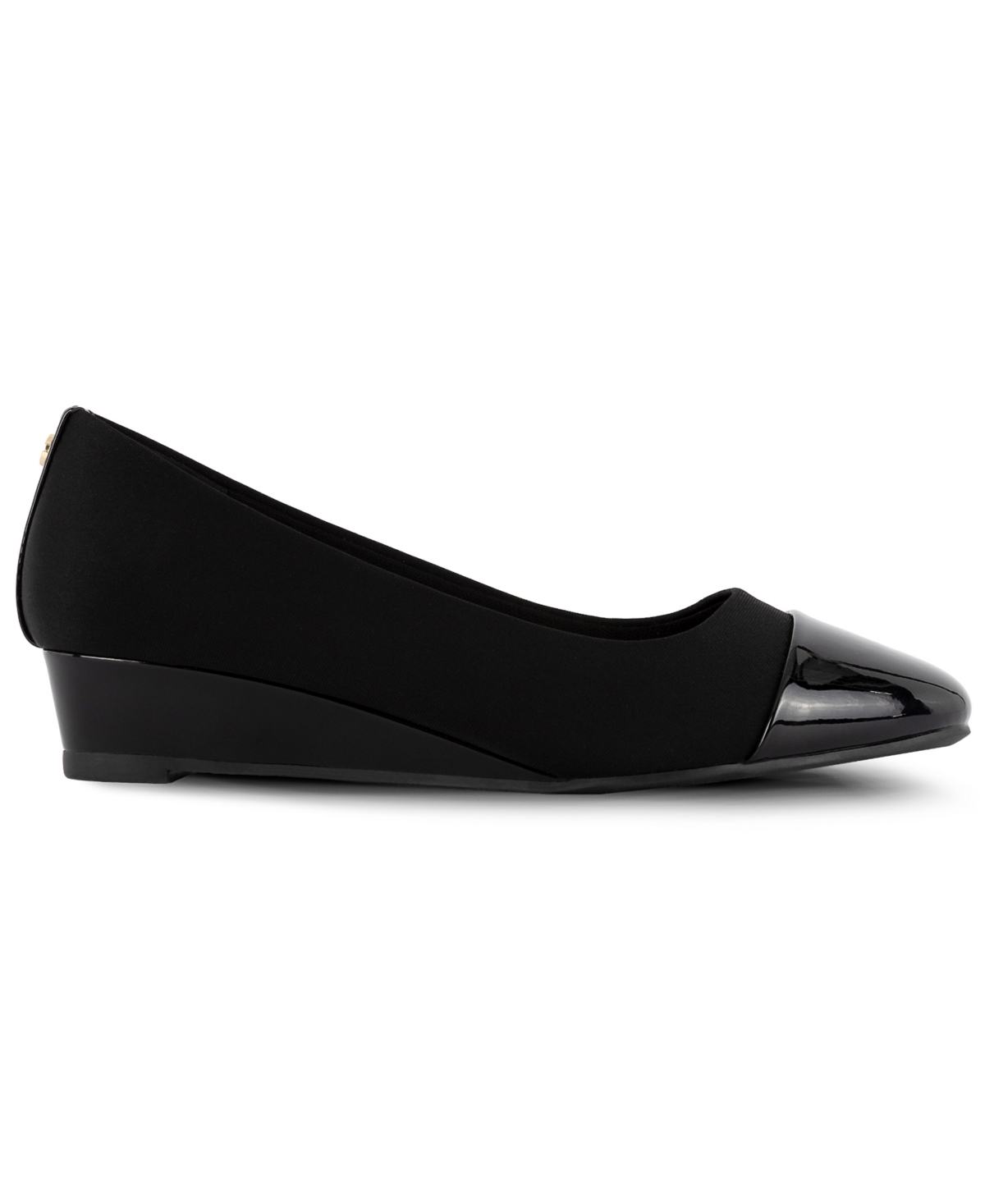 Jones New York Women's Junelle Cap Toe Wedge Flats In Black