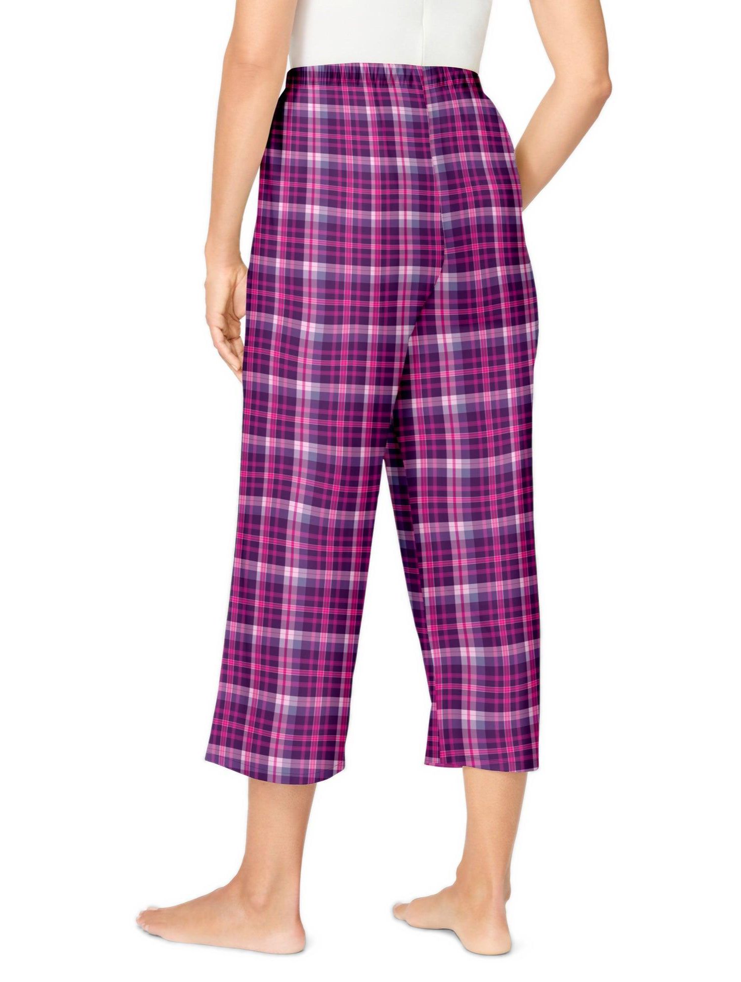 Plus Size Dreams and Co. Woven Sleep Capri Pant