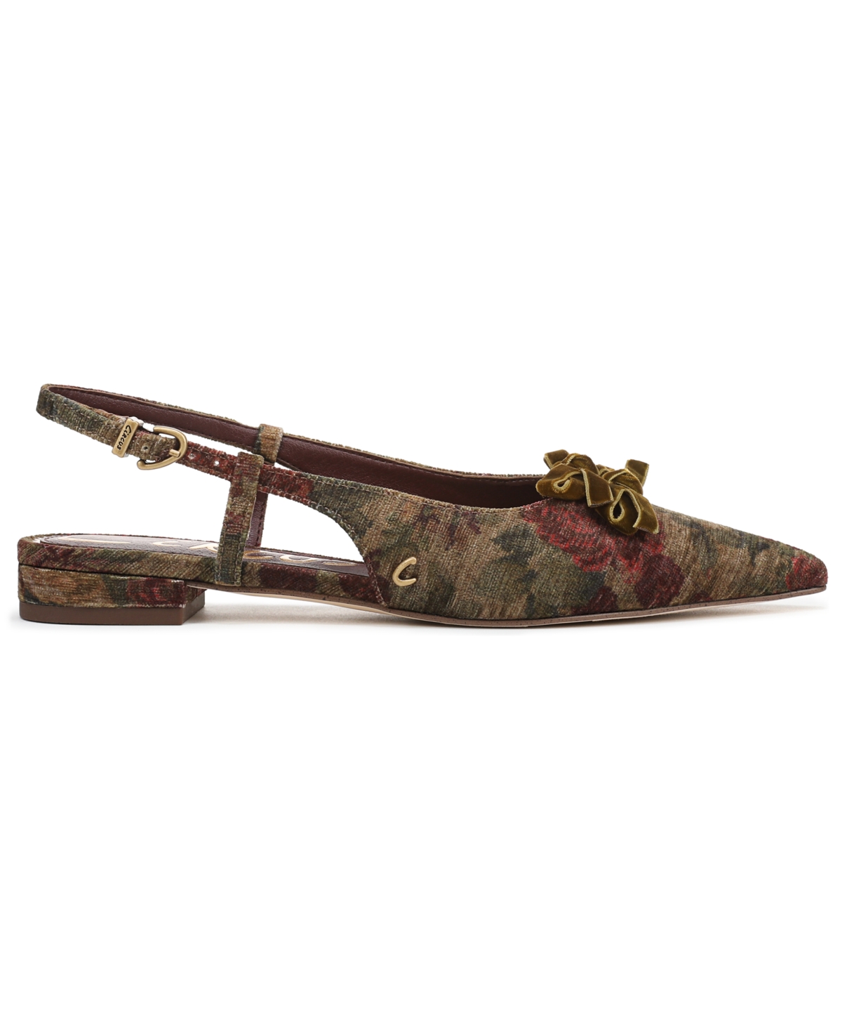 Circus Ny By Sam Edelman Delanie Pointed Toe Slingback Flat In Multi