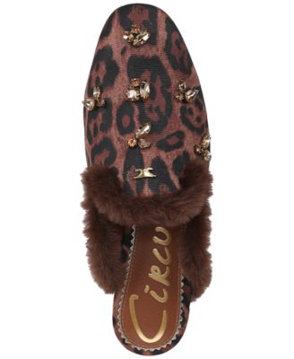 Women's Tillie Embellished Cozy Faux-Shearling Slip-On Clogs