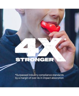 ORTHO Protective Sports Mouth Guard for Braces with Case for Boxing, Basketball, Lacrosse, Football, MMA, Hockey - ICE PINK