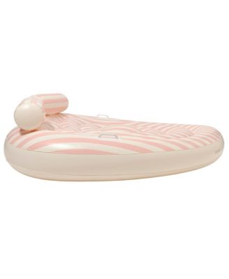 Lie-On Twin Float: Stole My Heart - Pink Stripe