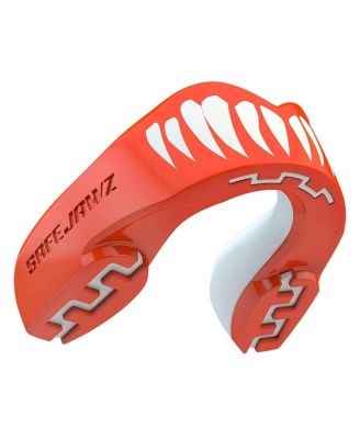 EXTRO Dual Layer Mouth Guard with Case for Basketball, Lacrosse, Football, MMA, Hockey, Wrestling - Junior Up to 11 Years - GOLDIE