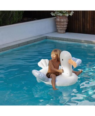 Kids Ride-On Float: Sid The Seagull - Blue Stripe