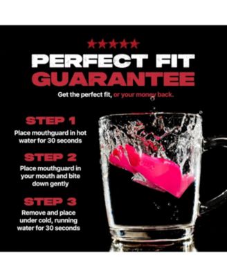 INTRO Slim Fit Sports Mouth Guard with Case for Football, Basketball, MMA, Hockey, Lacrosse, Wrestling - Adult 12+ Years - YELLOW