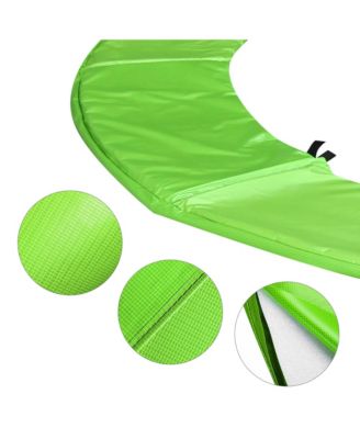 Trampoline Mat & Pad Replacement Kit with 72 V-Hooks Fits 14 ft Trampoline Frame