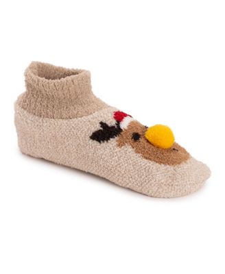 Women's Cozy Ribbed Cuff Booties