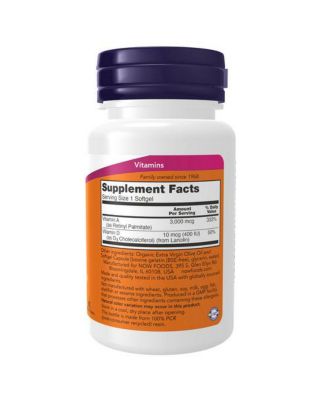 Vitamin A & D, 10000/400, 100 Sgels