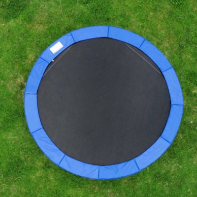 Trampoline Mat & Pad Replacement Kit w/ 72V-Ring for 14ft Round Trampoline Frame