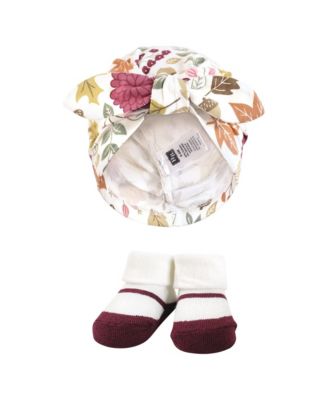 Girls Turban and Socks Set