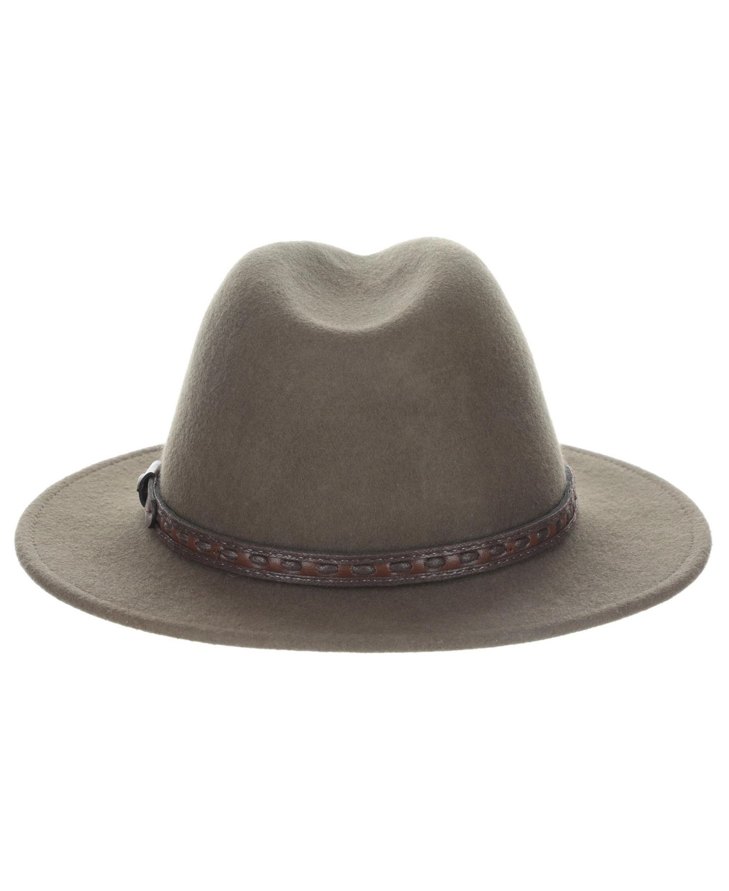 Мужской головной убор Scala Crush Wool Felt Safari Hat, цвет: Хаки — фото 4