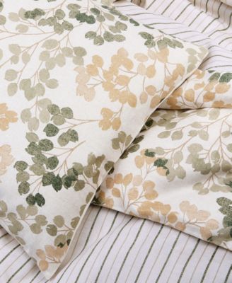 Alder Leaves 3-Pc. Duvet Set, Full/Queen, Macy's Exclusive