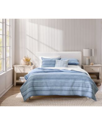 Textured Yarn Dye 3-Pc. Quilt Set, Full/Queen, Macy's Exclusive