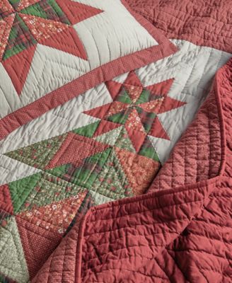 Tinsel Tree 3-Pc. Quilt Set, King, Macy's Exclusive