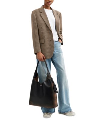 Brooklyn Extra-Large Loved Leather Shoulder Bag 39