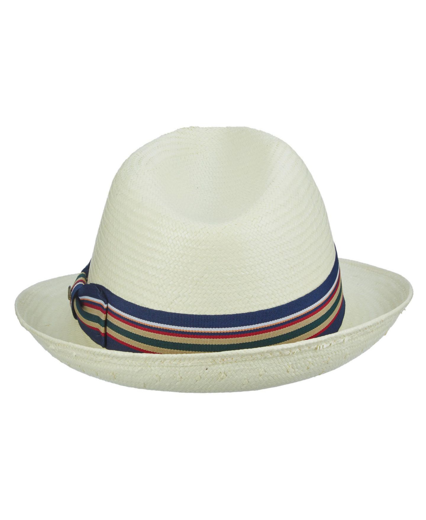Мужской головной убор Scala Bu Toyo Fedora Ribbon Hat, цвет: Слоновая кость — фото 2