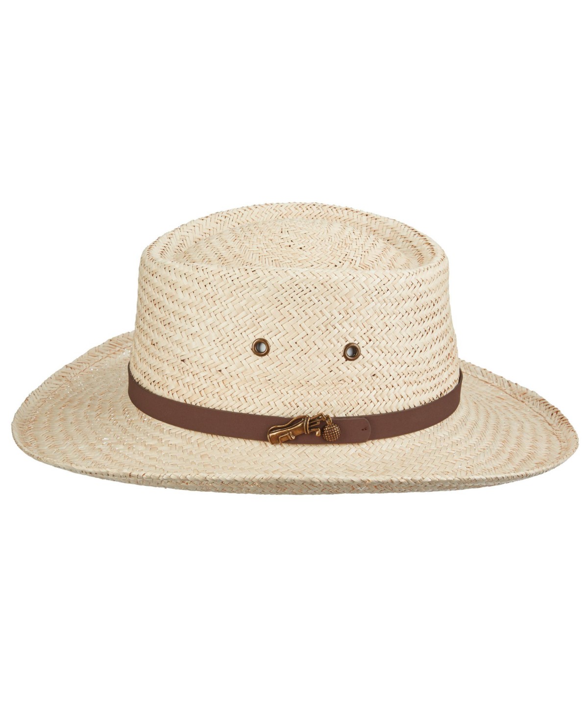 Мужские Scala Men's Palm Fiber Gambler Hat — фото 5