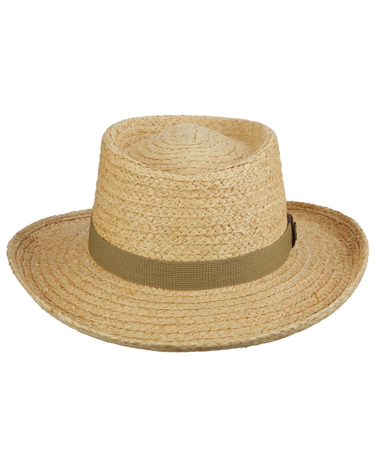 Мужские Scala Men's Raffia Gambler Hat — фото 1