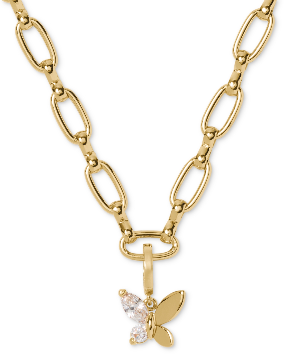 Kate Spade Gold-tone One In A Million Social Butterfly Charm In Multi