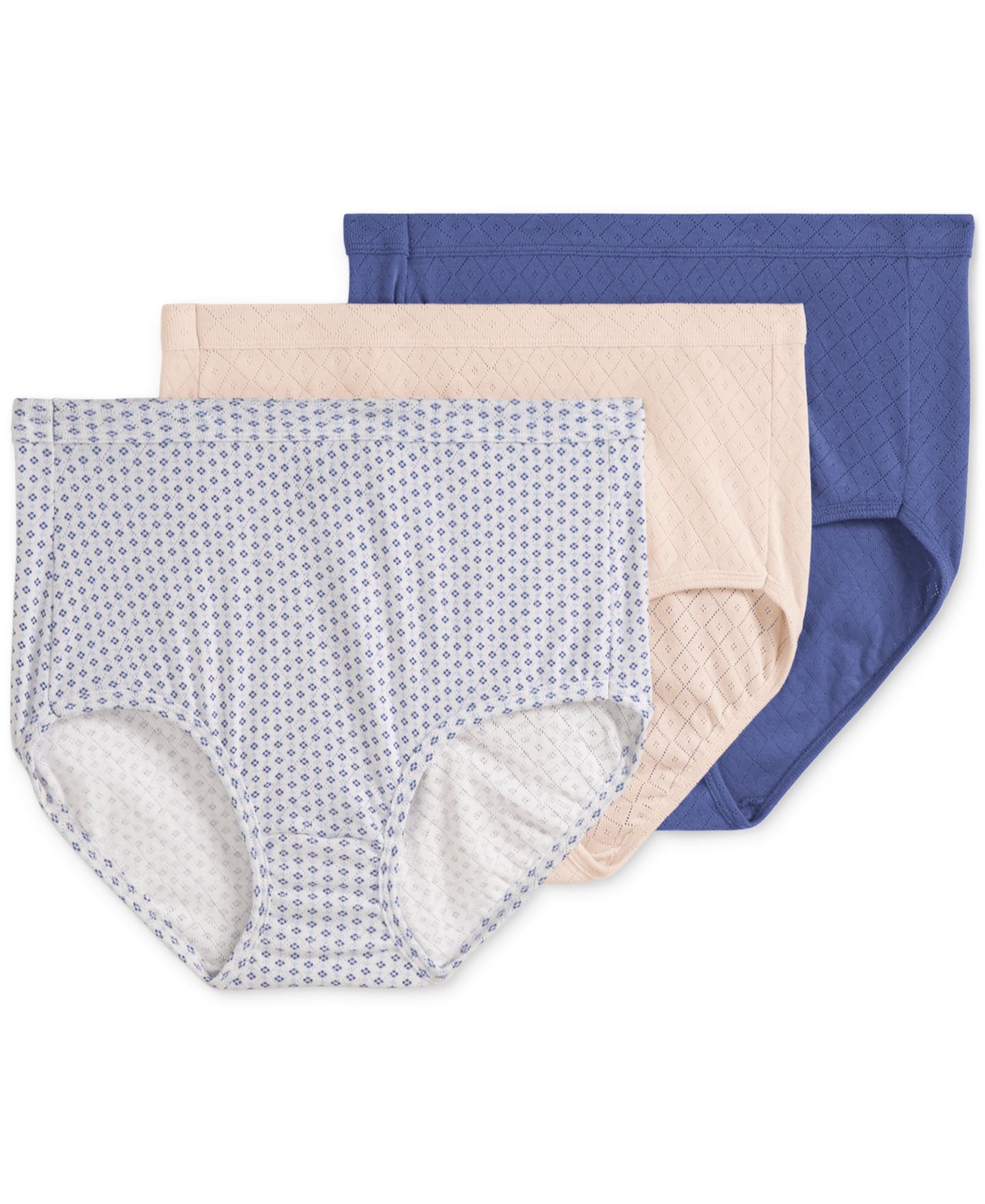 Трусы-брифы Elance Breathe Sizes, 3 шт. — Jockey, цвет: Сумеречный / Персиковый ледяной — фото 4