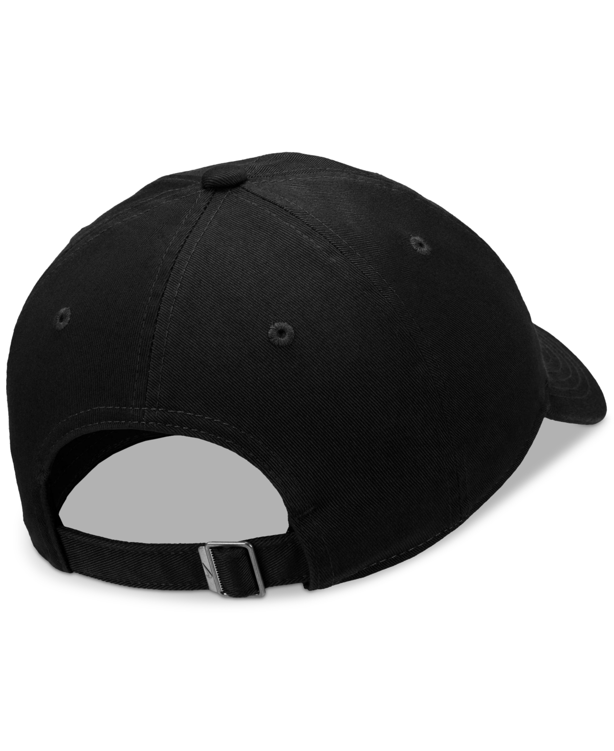 Nike Unisex Club Logo Embroidered Cap In Black