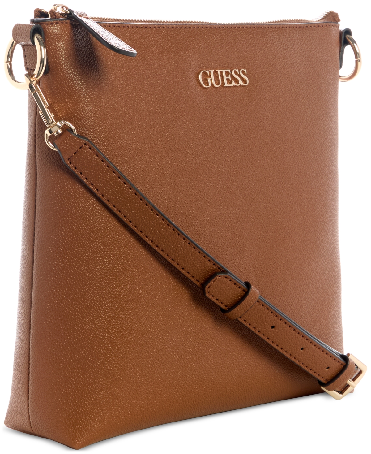 Guess Azulena Tourist Crossbody Bag In Brown